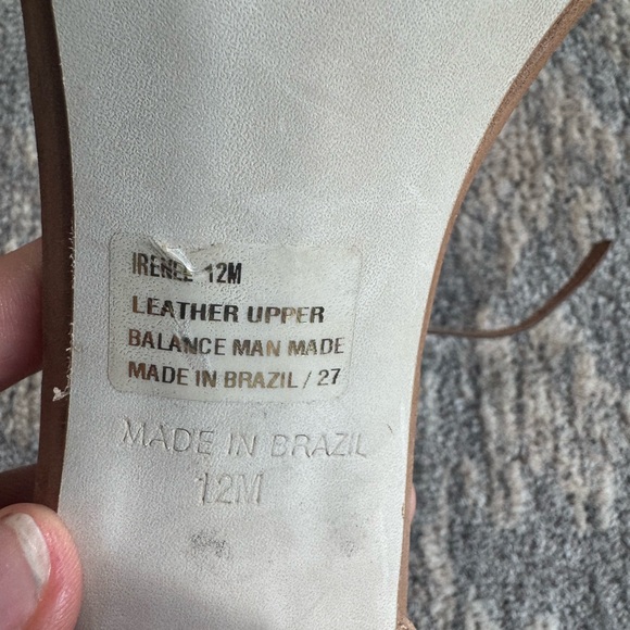 Steve Madden Tan Block Heel Sandals - Picture 3 of 5